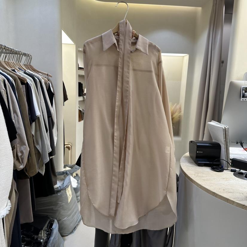 MATIERE東大門㊣直郵女士新品人氣時尚真品襯衫蕾絲衫含腰帶MATIERE襯衫/蕾絲衫