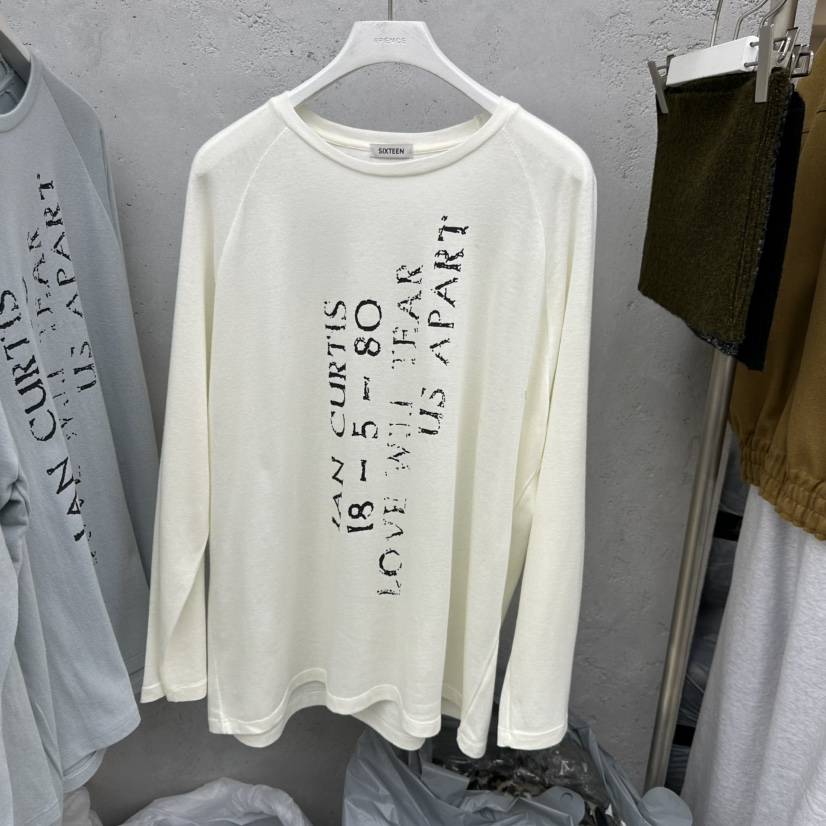 SIXTEEN韓國代購㊣女裝新品人氣真品推薦時尚休閑熱賣長袖T恤SIXTEEN長袖T恤