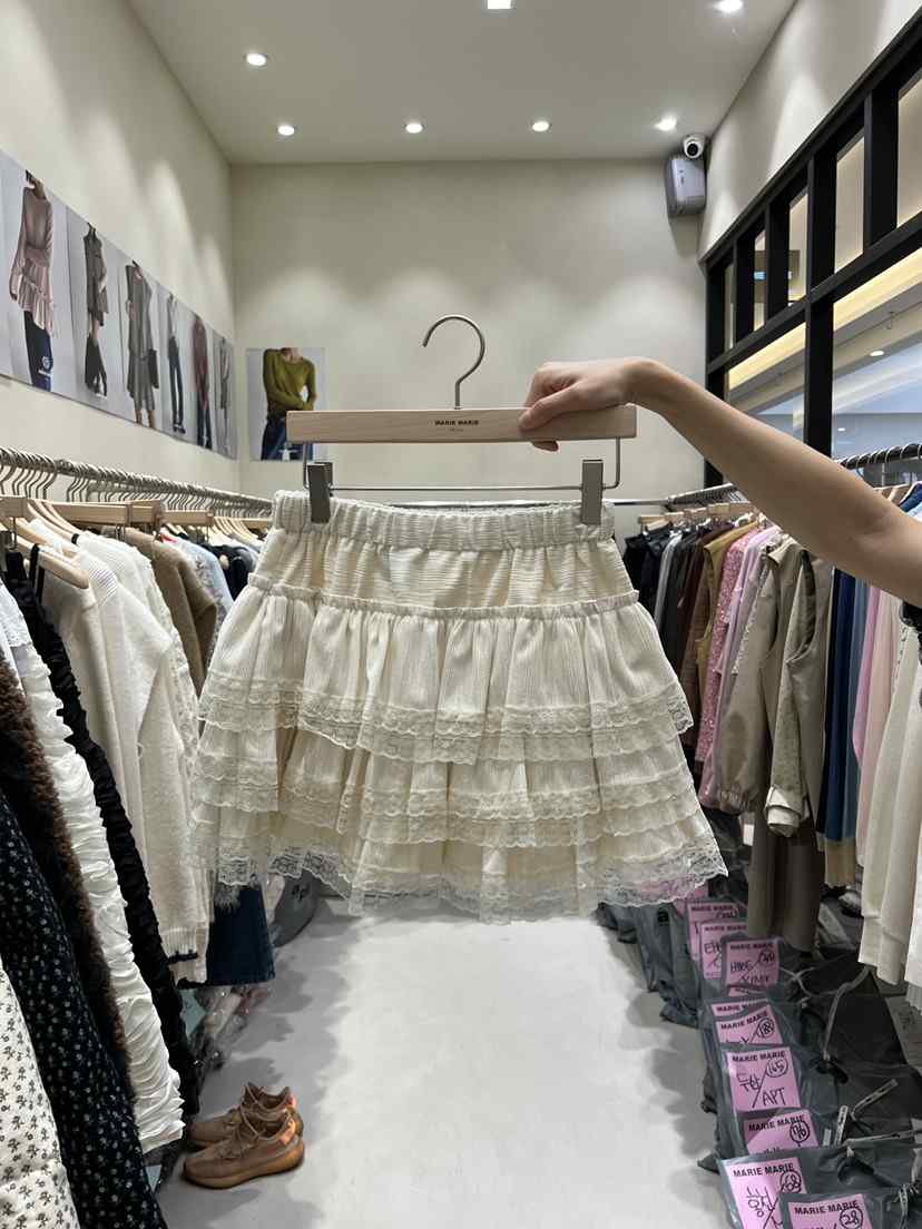 MARIE MARIE韓國直郵㊣女士新品推薦時尚人氣25秋冬休閑短裙MARIE MARIE短裙