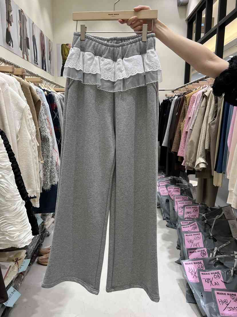 MARIE MARIE韓國直郵㊣女裝新品真品熱賣裙褲荷葉邊單排扣MARIE MARIE裙褲