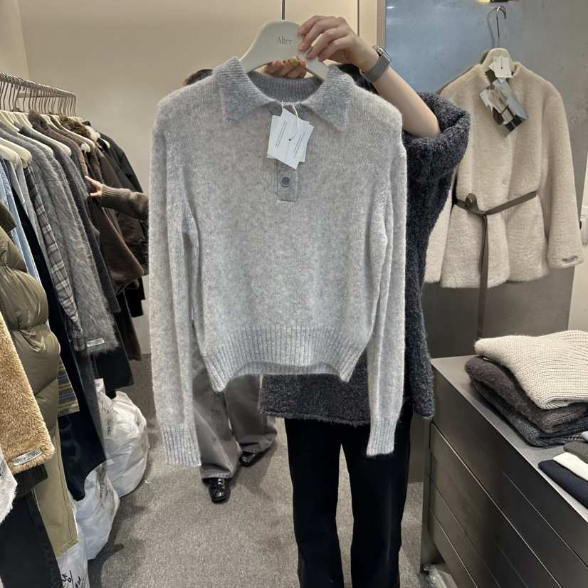 ALTER東大門㊣直郵女裝新品休閑推薦職業時尚真品25秋冬針織衫Alter針織衫