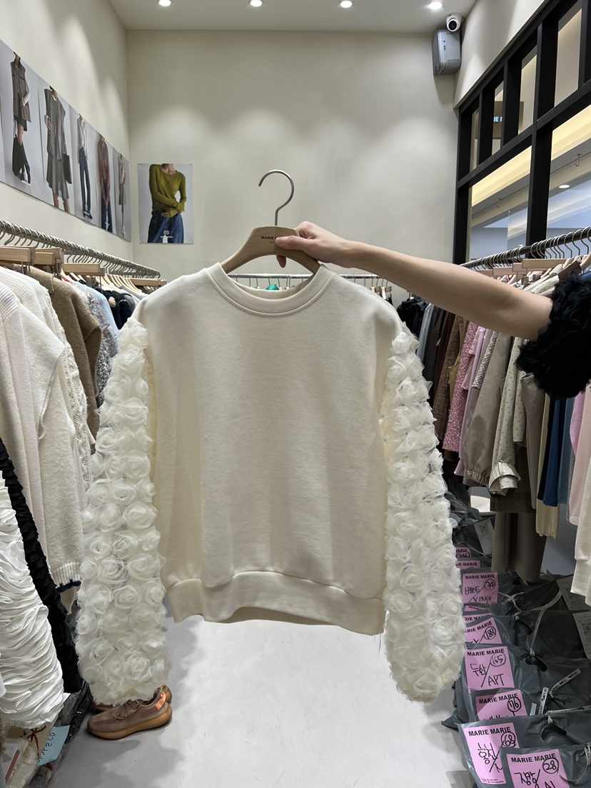 MARIE MARIE東大門㊣代購女裝新款真品25秋冬熱賣人氣衛衣MARIE MARIE衛衣