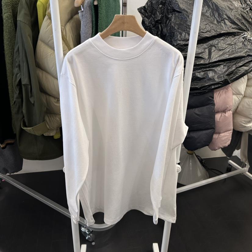 EGG韓國直郵㊣女士新品25秋冬時尚休閑職業真品推薦長袖T恤EGG-訂貨周期長長袖T恤