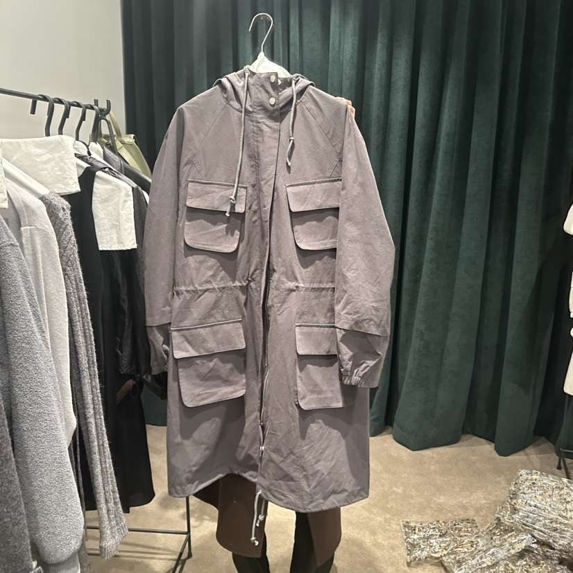 ETER韓國直郵㊣女裝新品25秋冬人氣職業推薦真品休閑長款風衣eter/VERSO長款風衣