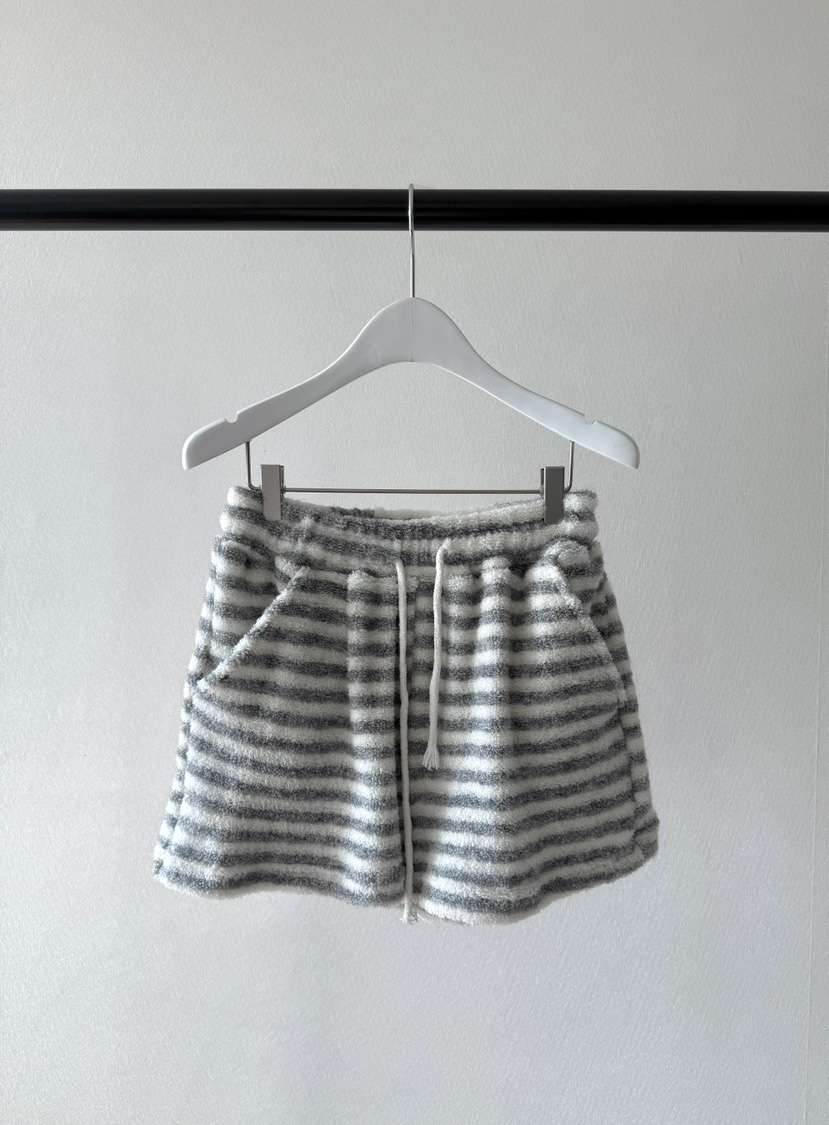 EST東大門㊣代購女士新品人氣時尚休閑熱賣推薦25秋冬短褲毛圈EST_短褲