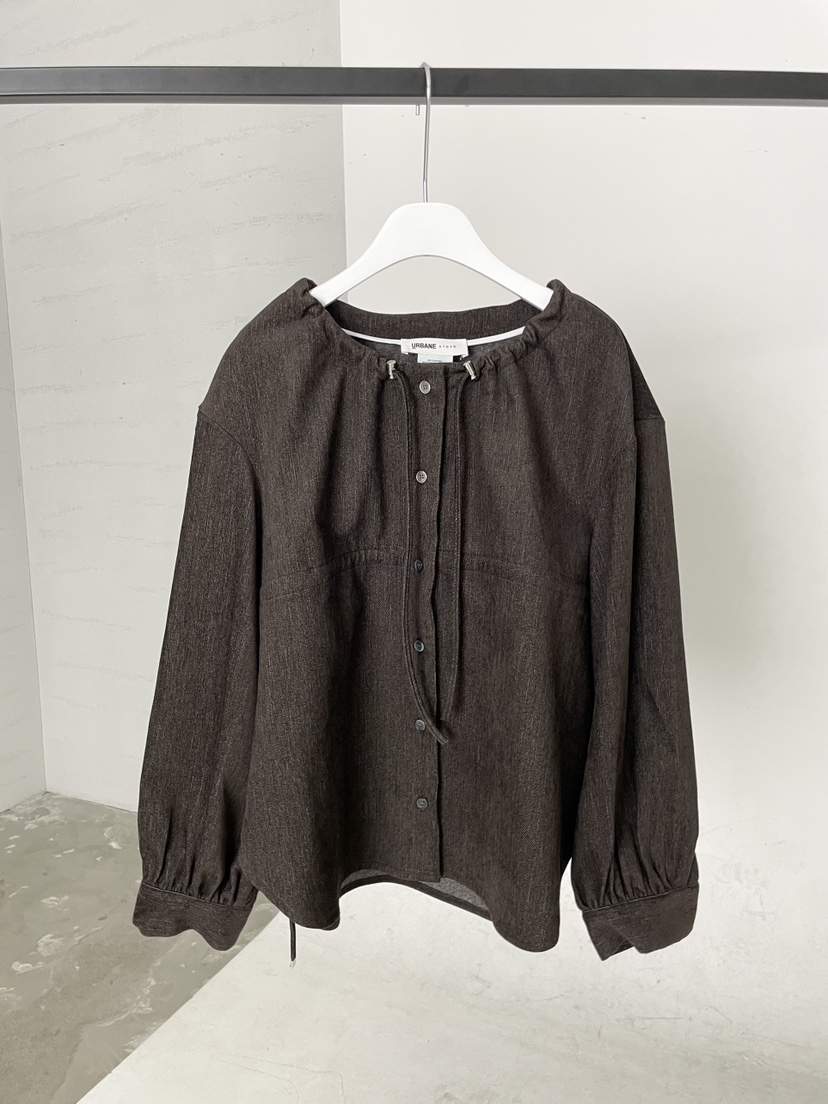 URBANE cloth東大門㊣代購女裝新款時尚人氣襯衫蕾絲衫加絨URBANE cloth襯衫/蕾絲衫