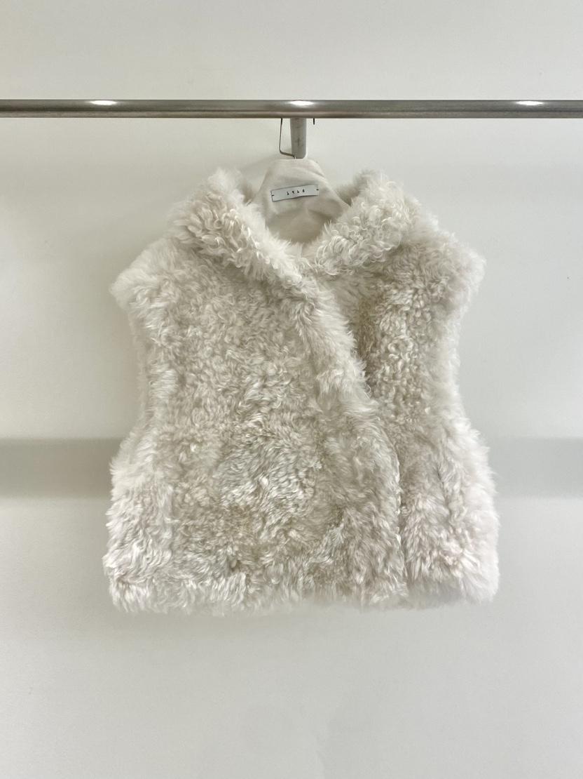 1968韓國代購㊣女士新品職業休閑熱賣真品推薦馬甲抓絨連帽1968/YEOUYA馬甲