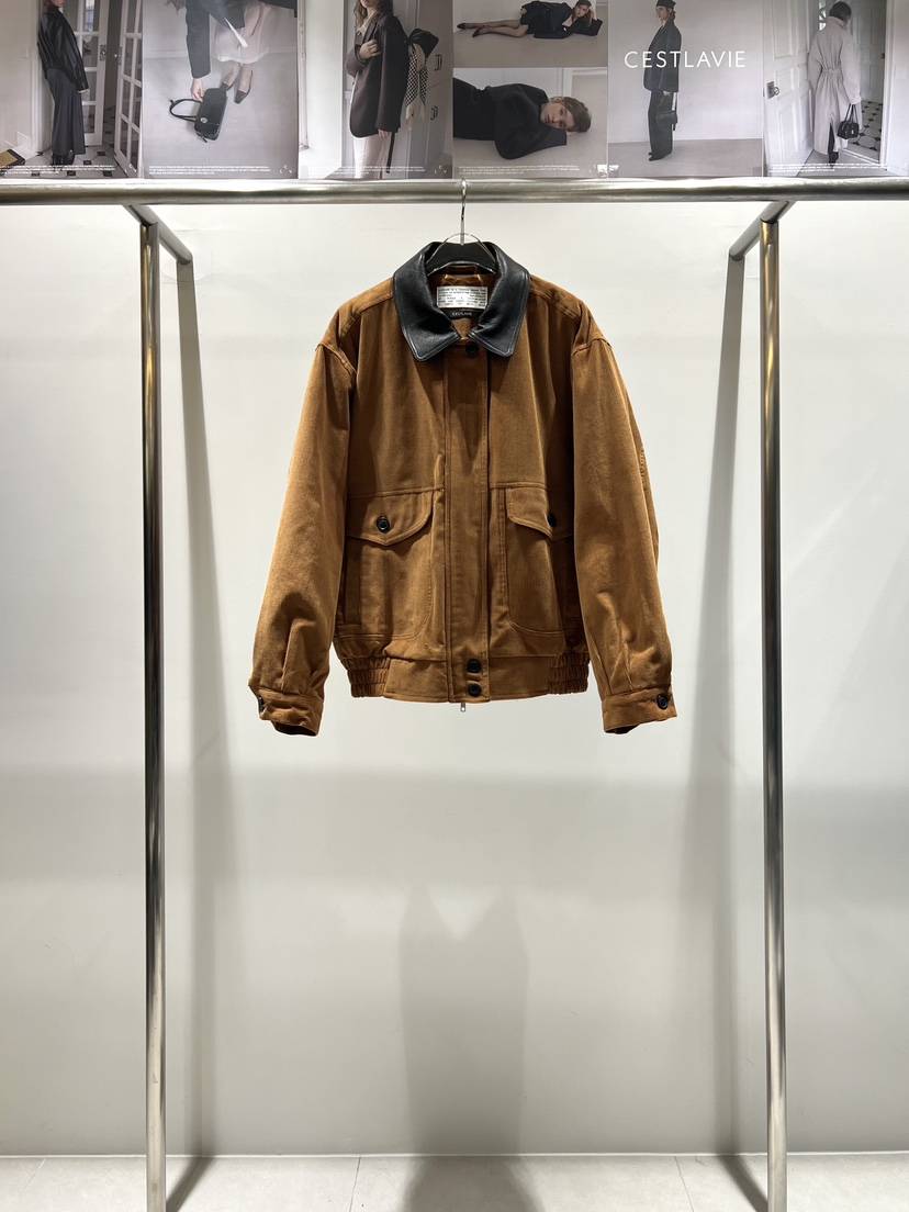 CESTLAVIE東大門㊣直郵女士新款職業真品時尚推薦夾克燈芯絨CESTLAVIE夾克