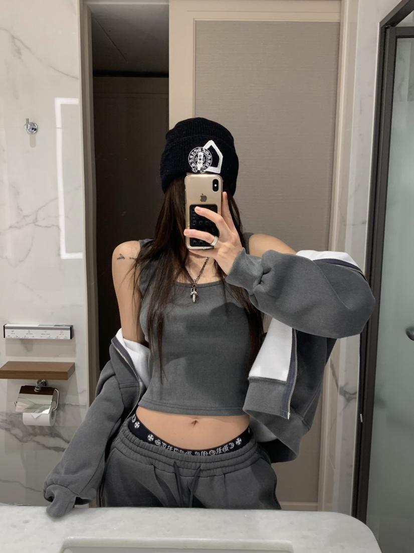 VIRKIN東大門㊣實拍女士新品25秋冬休閑職業人氣時尚吊帶背心VIRKIN吊帶/背心