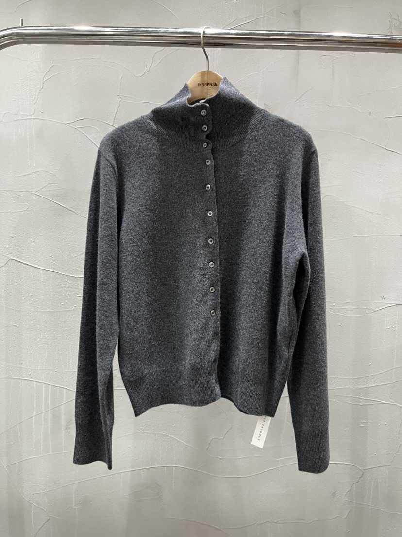 INSSENSE-A東大門㊣直郵女裝新款熱賣時尚真品針織衫高領開衫INSSENSE-A針織衫