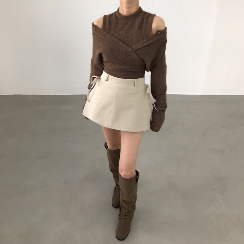 2TWO MOON韓國直郵㊣女士新品人氣25秋冬推薦熱賣時尚針織衫2TWO MOON針織衫