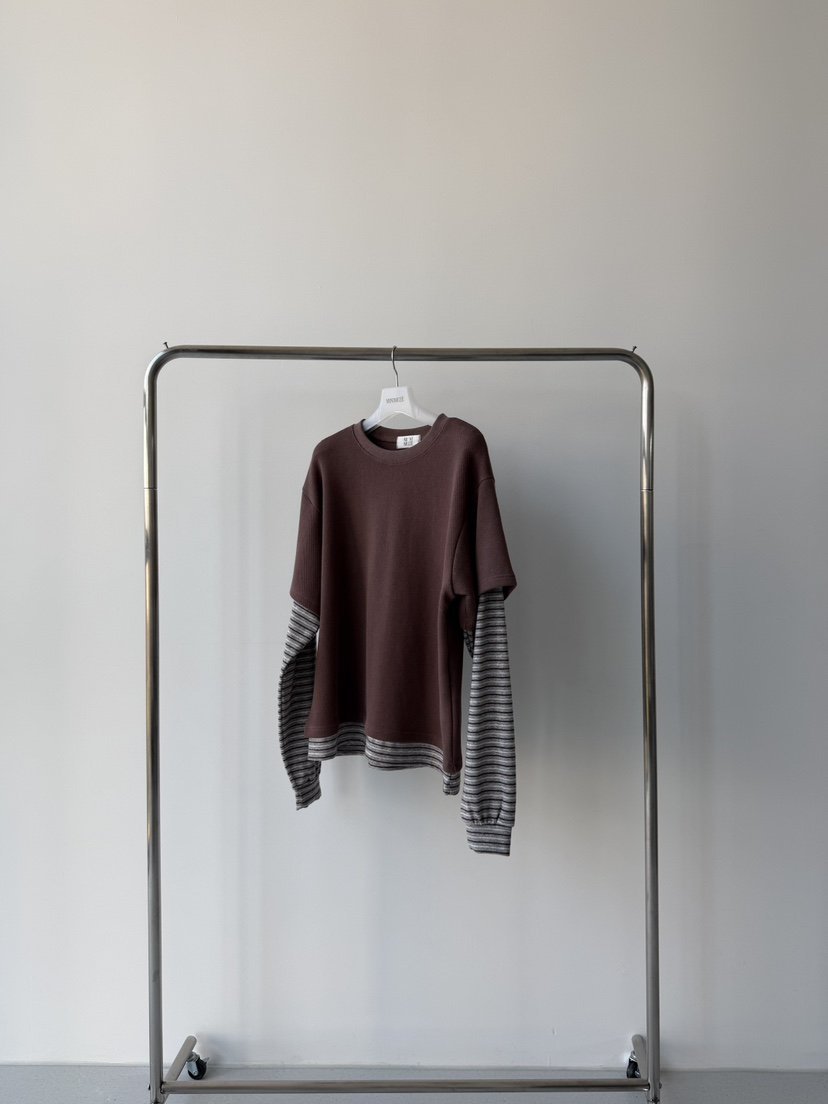 MINIMUZE韓國直郵㊣女裝新品推薦25秋冬熱賣時尚休閑長袖T恤MINIMUZE長袖T恤