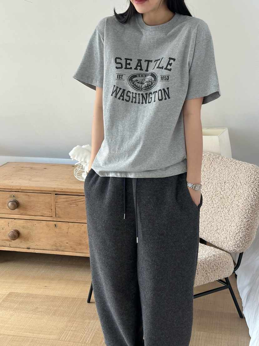 LE VASE東大門㊣代購女裝新品人氣推薦真品職業熱賣休閑T恤LE VASET恤