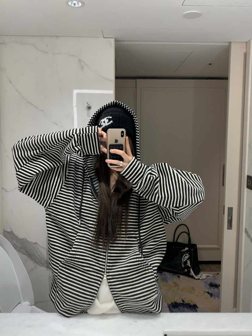 VIRKIN東大門㊣實拍女裝新款休閑時尚熱賣推薦25秋冬夾克拉鏈VIRKIN夾克