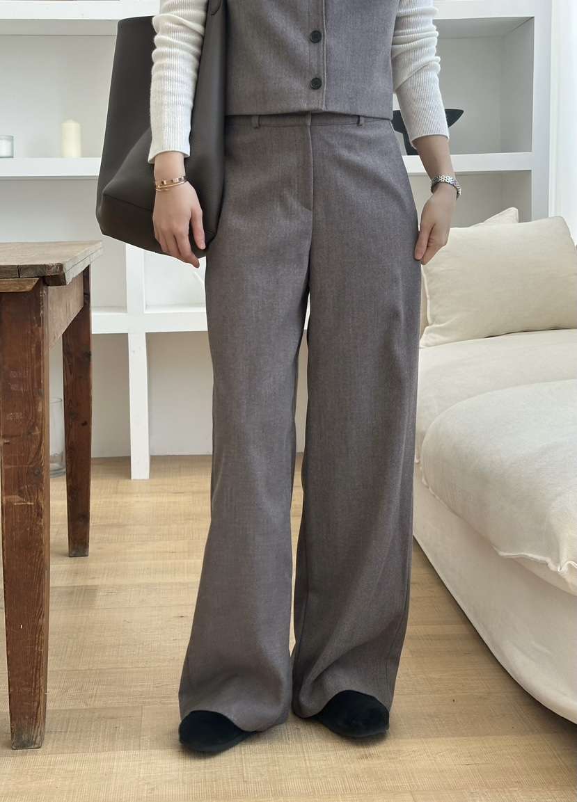 LE VASE韓國直郵㊣女裝新款真品熱賣休閑推薦時尚職業休閑褲LE VASE休閑褲