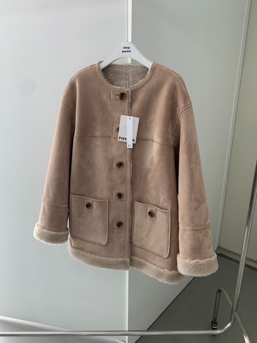 SHOP POSTER東大門㊣直郵女裝新款25秋冬真品推薦休閑夾克SHOP_POSTER夾克