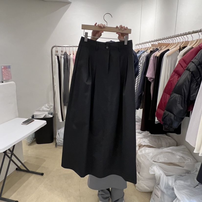 MUNSELL東大門㊣代購女裝新款人氣真品熱賣職業休閑時尚長裙MUNSELL長裙