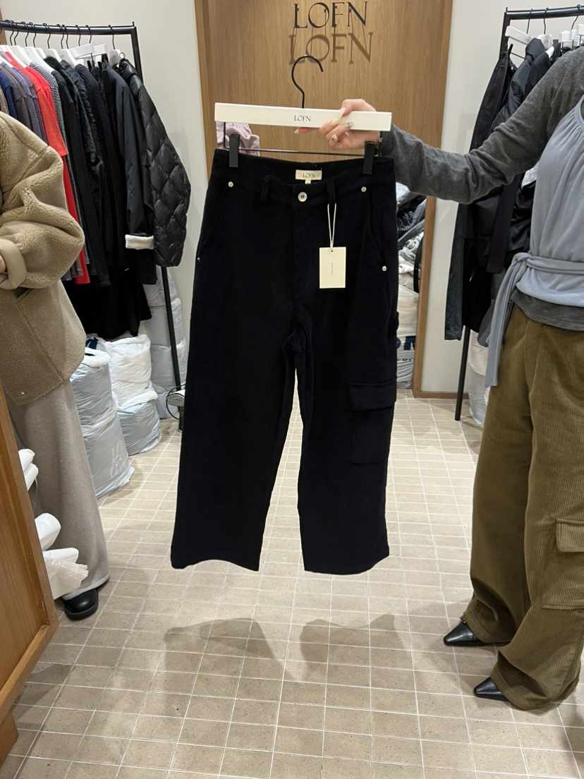LOFN韓國代購㊣女裝新款職業真品人氣推薦熱賣25秋冬休閑褲LOFN休閑褲