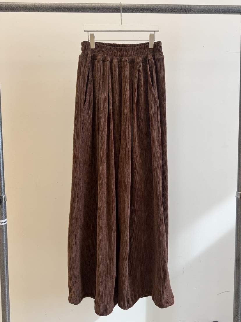 SOMETHING-L/FANCY東大門㊣直郵女士新款熱賣休閑褲天鵝絨SOMETHING-L/FANCY休閑褲