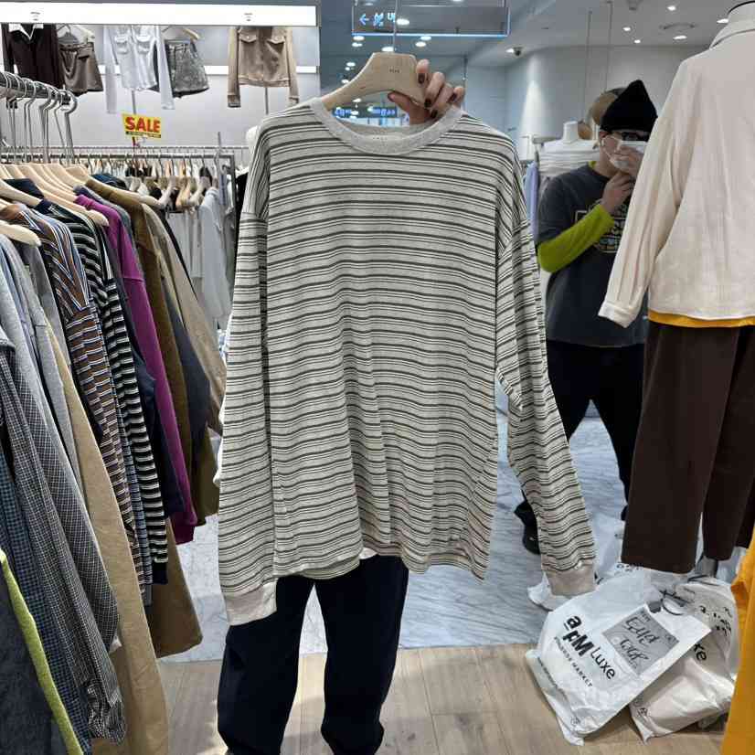 REVE-L東大門㊣實拍女士新款熱賣職業推薦時尚25秋冬長袖T恤REVE-L長袖T恤