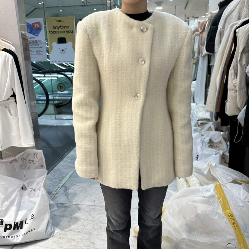 MAGNOLIA36-L東大門㊣代購女裝新品真品推薦熱賣25秋冬夾克羊毛MAGNOLIA36-L夾克