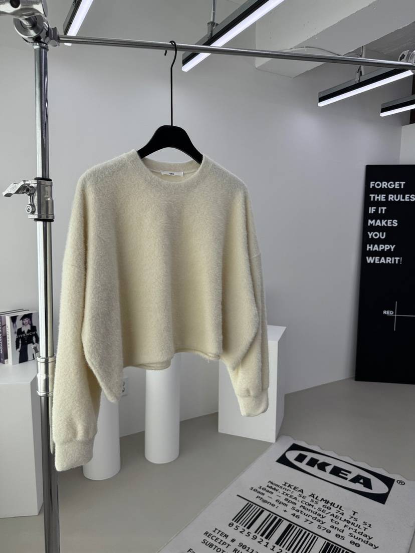 RED-A東大門㊣實拍女裝新款時尚25秋冬熱賣人氣職業長袖T恤RED-A長袖T恤