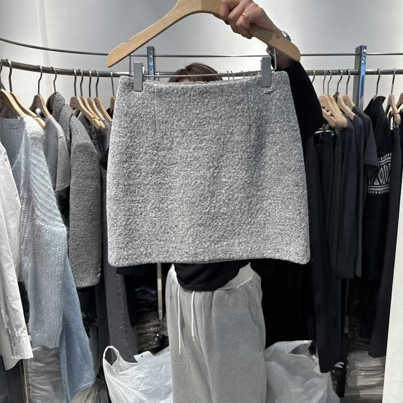 HABLE韓國直郵㊣女士新款休閑真品熱賣推薦25秋冬人氣職業短裙HABLE短裙