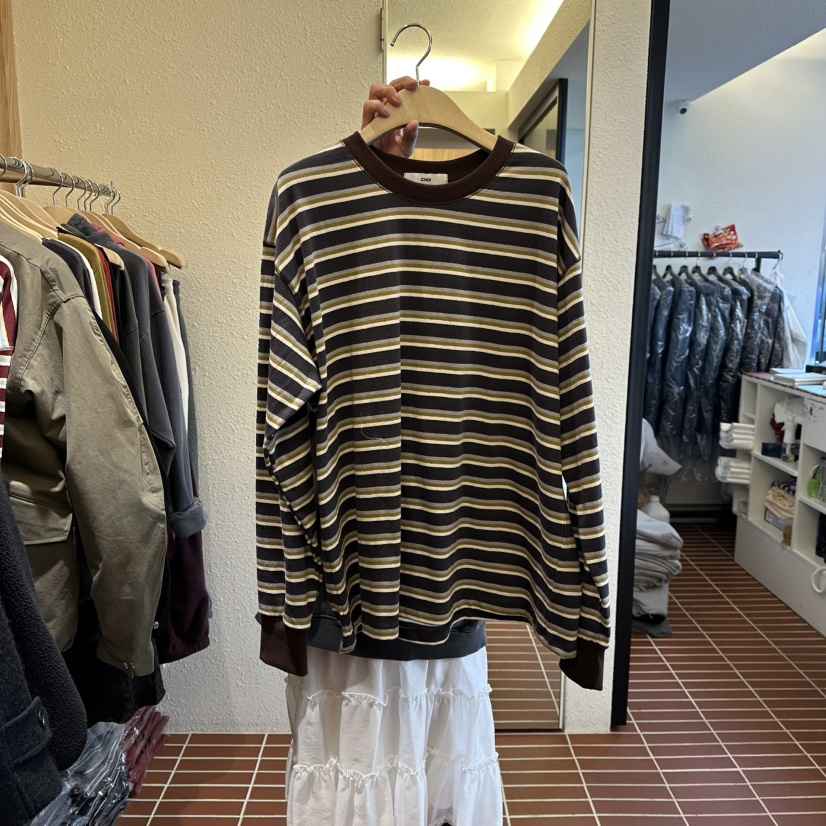 CHOI-L東大門㊣實拍女士新款熱賣時尚25秋冬職業推薦長袖T恤CHOI長袖T恤