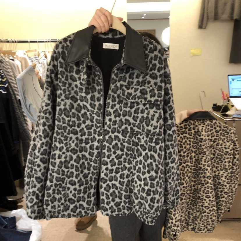 W AND J韓國代購㊣女士新品25秋冬休閑熱賣真品時尚職業夾克W AND J夾克