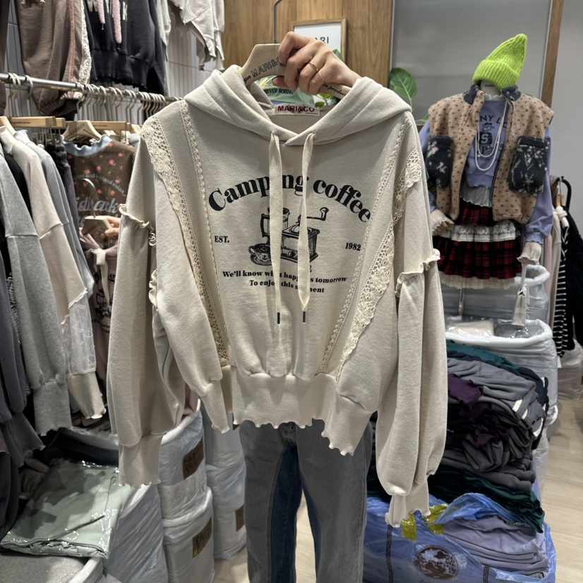 MARI CO東大門㊣直郵女裝新品25秋冬熱賣職業人氣休閑衛衣MARI CO衛衣