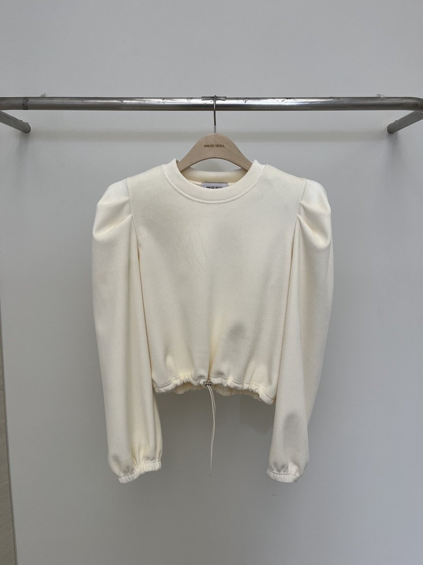 AMUSE SEOUL韓國代購㊣女士新款推薦熱賣真品職業25秋冬長袖T恤AMUSE SEOUL長袖T恤