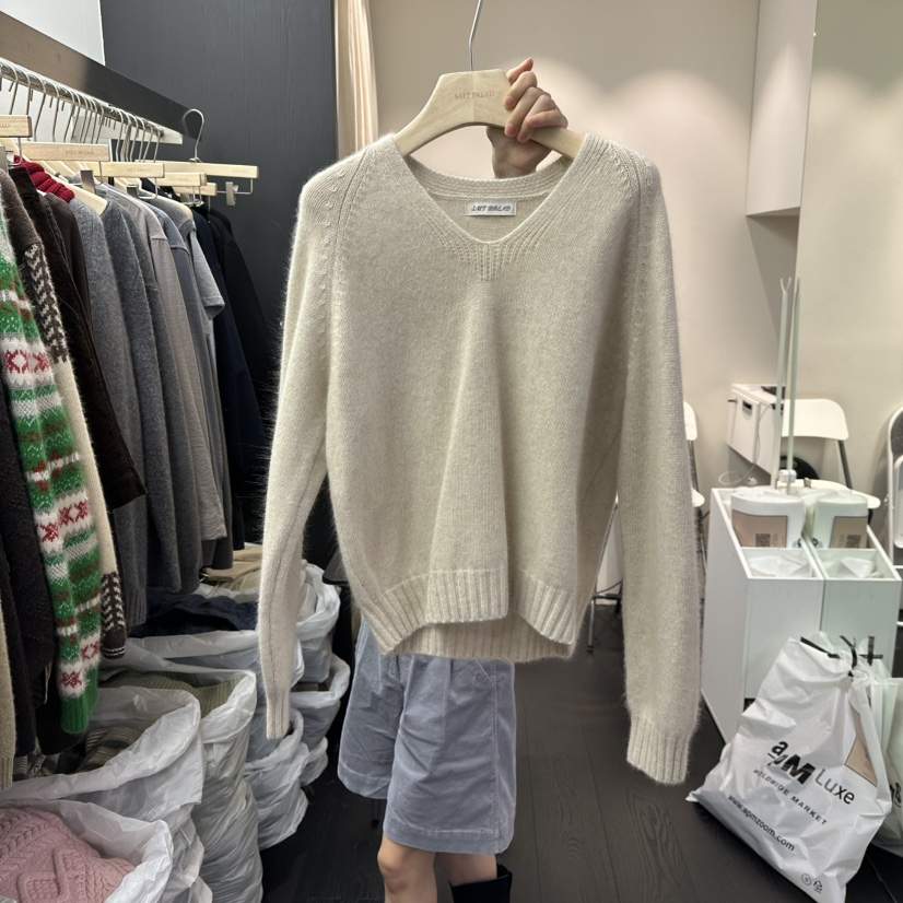 SALT BREAD韓國代購㊣女裝新款熱賣推薦時尚25秋冬休閑針織衫SALT BREAD針織衫