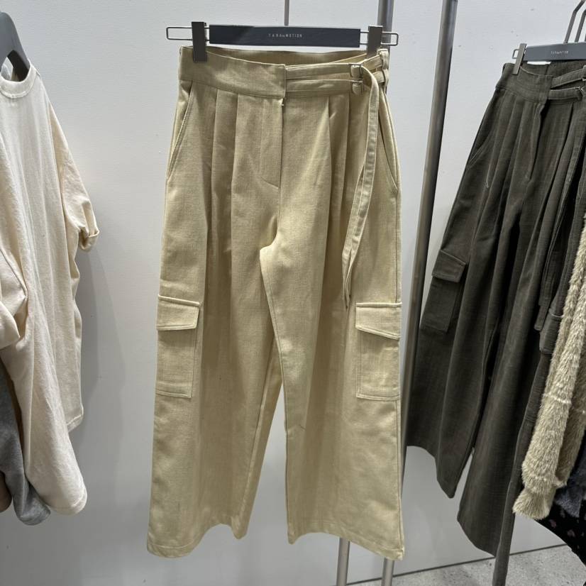 TARABY MOTION韓國直郵㊣女士新款時尚熱賣25秋冬休閑褲羊毛TARABY MOTION休閑褲