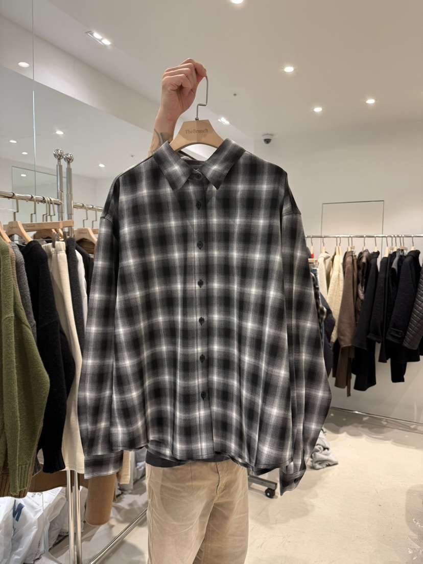 THE BRUNCH東大門㊣直郵女士新款時尚25秋冬職業襯衫蕾絲衫THE BRUNCH襯衫/蕾絲衫