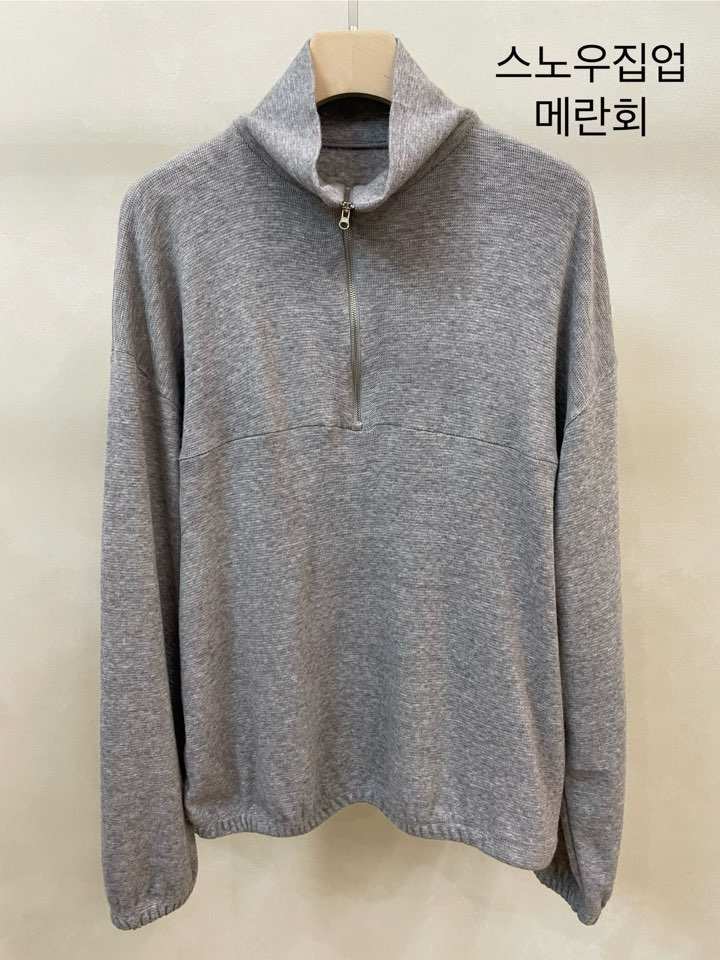 LAKE-A東大門㊣代購女裝新品休閑人氣25秋冬推薦針織衫拉鏈Lake side針織衫