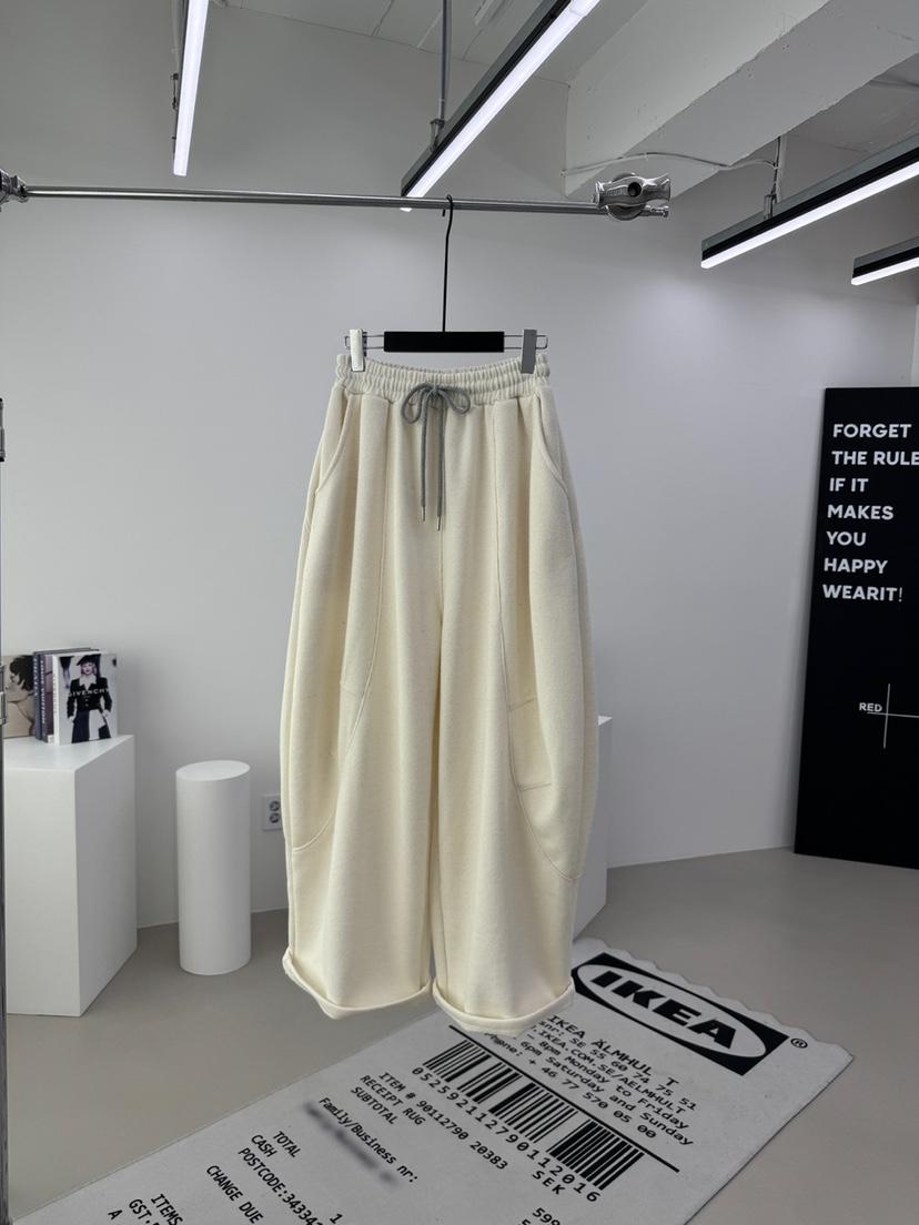 RED-A東大門㊣代購女裝新款推薦時尚熱賣休閑褲針織褲羊毛RED-A休閑褲