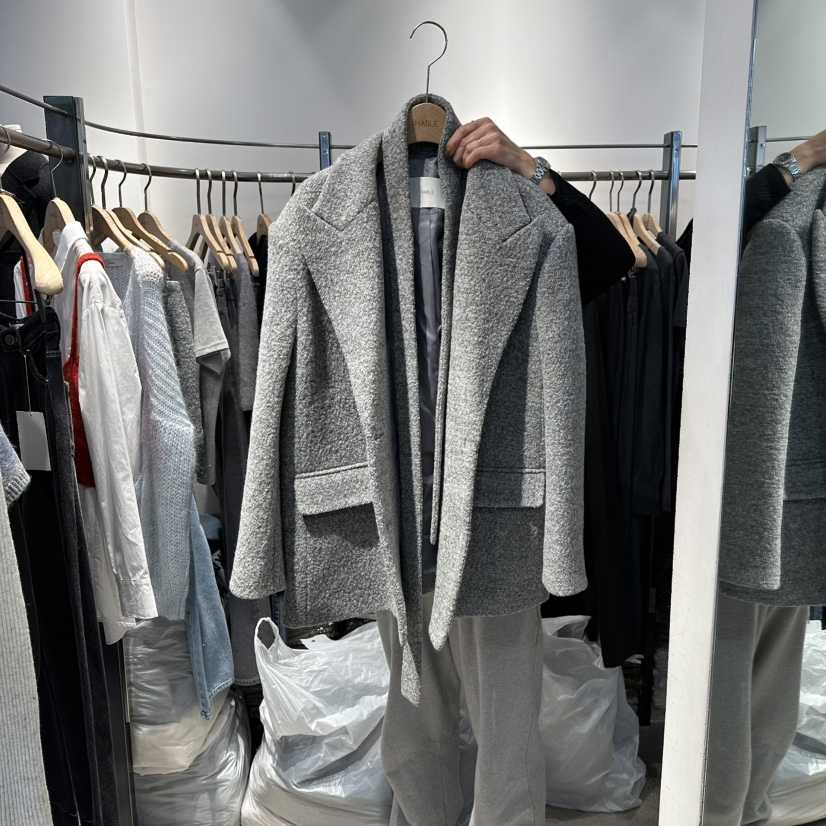 HABLE韓國直郵㊣女士新品休閑熱賣25秋冬時尚人氣推薦職業夾克HABLE夾克