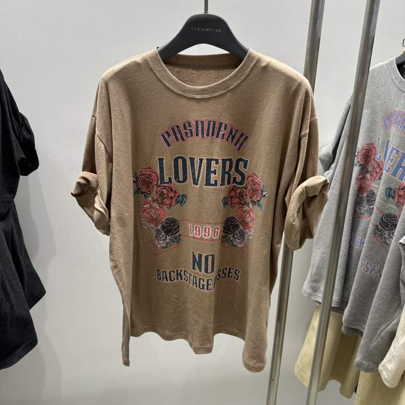 TARABY MOTION東大門㊣實拍女士新品時尚人氣25秋冬職業T恤TARABY MOTIONT恤