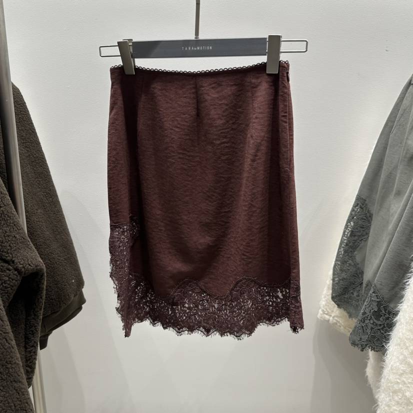 TARABY MOTION東大門㊣代購女士新品時尚半身裙中短裙蕾絲TARABY MOTION半身裙/中短裙