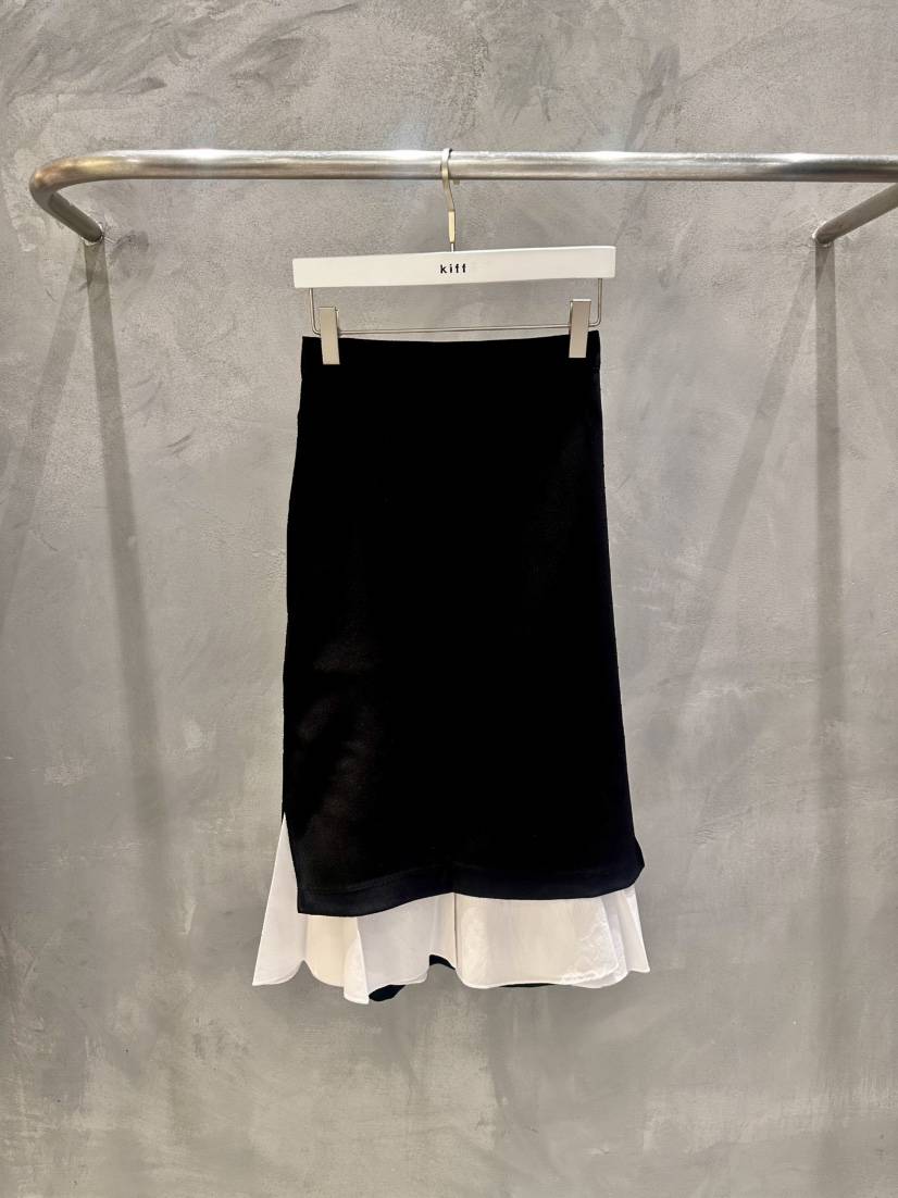 KIFF東大門㊣實拍女士新品時尚人氣休閑25秋冬半身裙中短裙KIFF半身裙/中短裙
