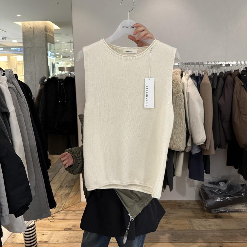 CREAM VILLA韓國代購㊣女士新品熱賣吊帶背心CREAMVILLA吊帶/背心