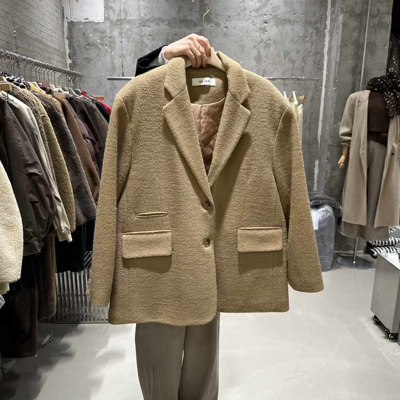 JUNI東大門㊣實拍女士新款人氣真品推薦職業熱賣休閑25秋冬夾克my juni夾克