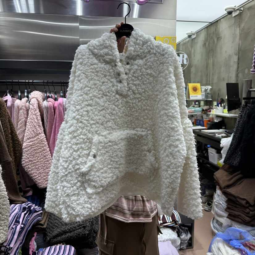 RUNWAY-런웨이東大門㊣實拍女裝新品25秋冬推薦休閑夾克抓絨RUNWAY夾克