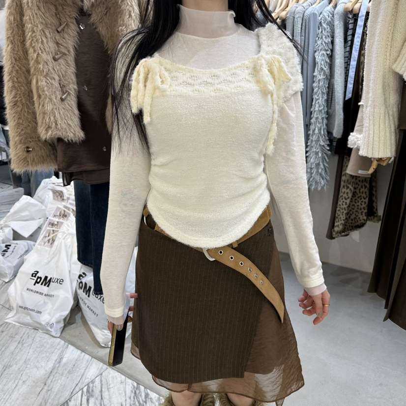 FOUNDATION東大門㊣直郵女士新品時尚休閑熱賣針織衫不含內搭FOUNDATION針織衫