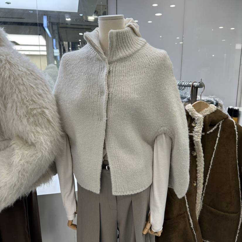 FOUNDATION韓國直郵㊣女裝新品熱賣人氣休閑職業25秋冬針織衫FOUNDATION針織衫