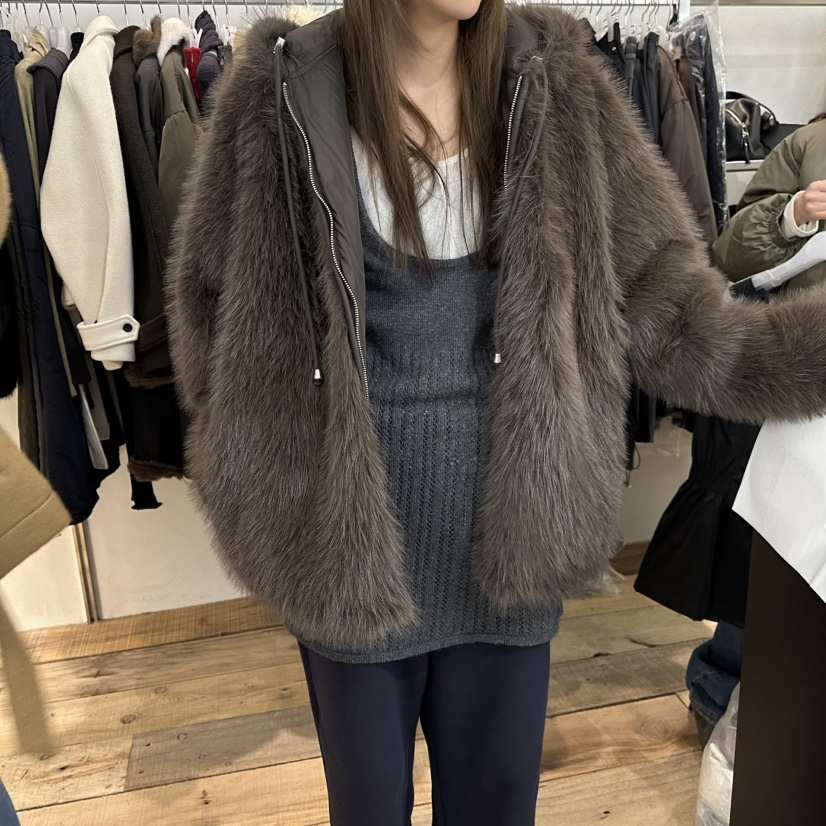 CREAM VILLA東大門㊣直郵女裝新品人氣短款大衣CREAMVILLA短款大衣