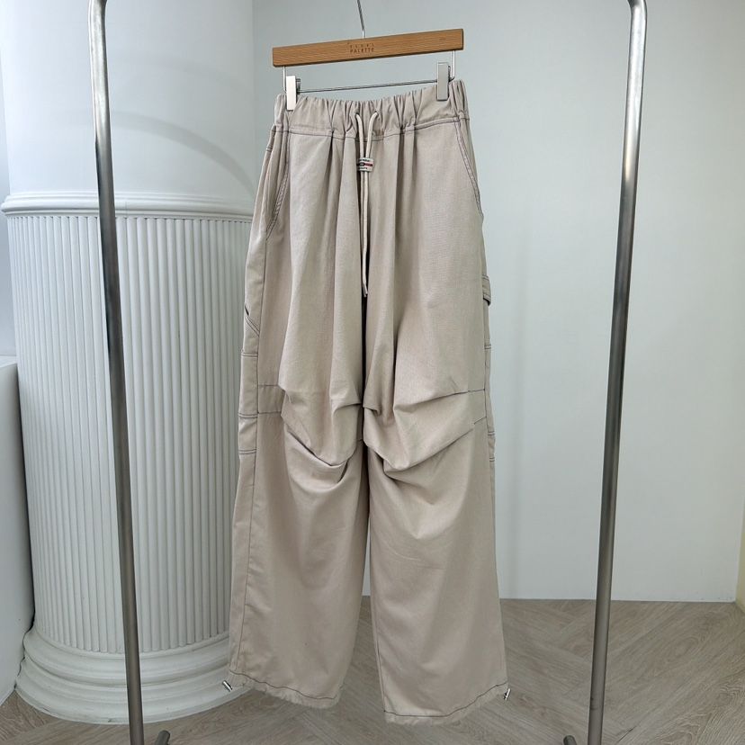 PALETTE-Q韓國代購㊣女士新款25秋冬熱賣真品休閑褲斜紋布PALETTE休閑褲