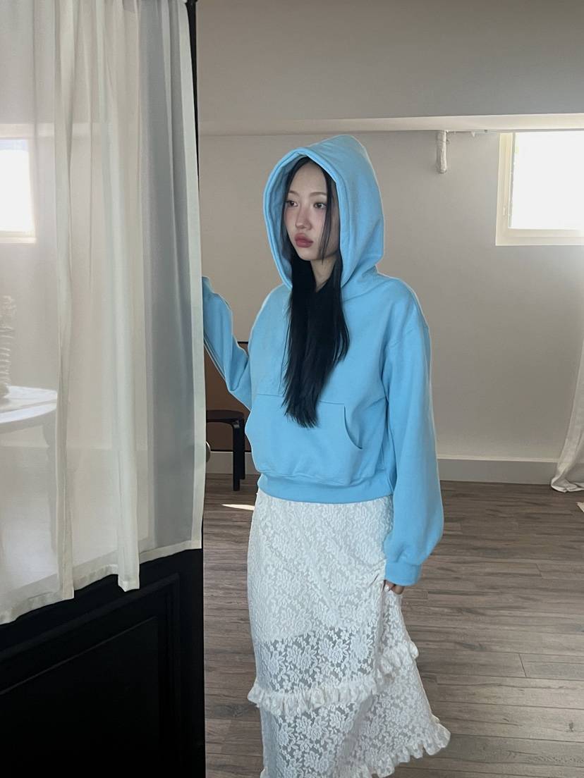 SUNDER MARKET東大門㊣實拍女士新品25秋冬推薦職業真品衛衣SUNDER MARKET衛衣