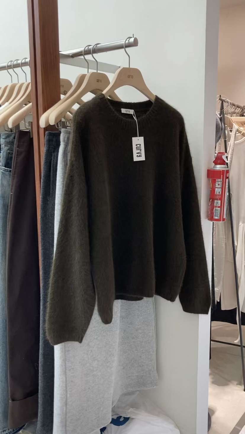 CURVY東大門㊣直郵女裝新款職業推薦人氣時尚熱賣真品針織衫CURVY針織衫