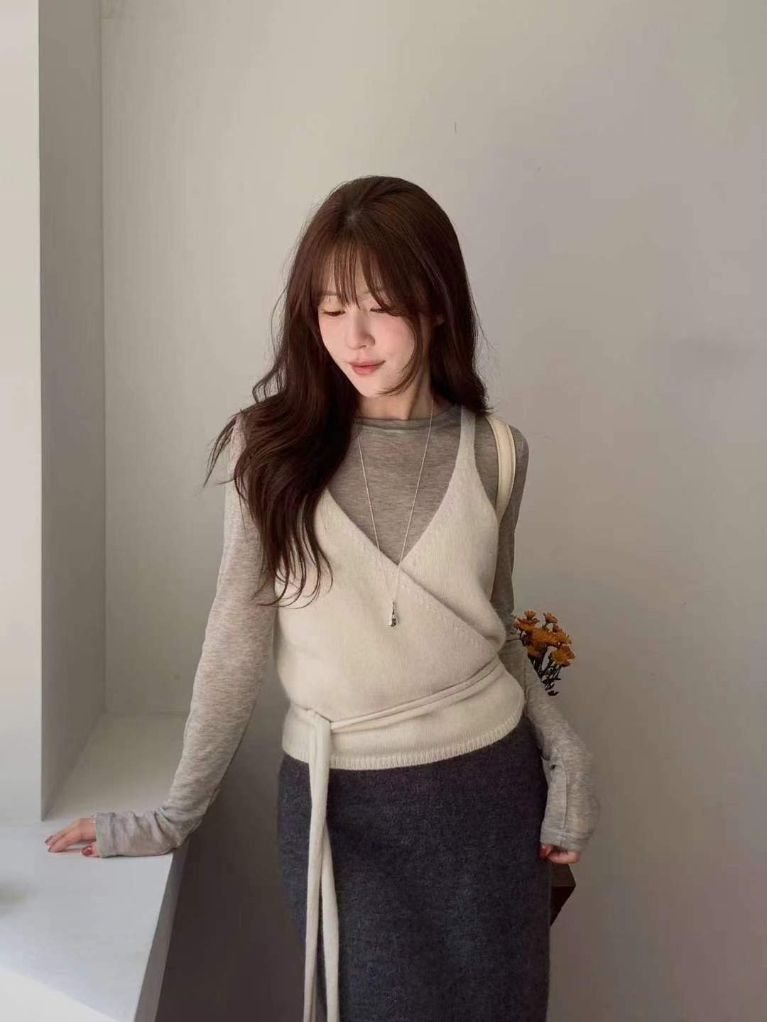 MIELLE-미엘르-OT東大門㊣直郵女裝新品真品吊帶背心不含內搭MIELLE-미엘르-OT吊帶/背心